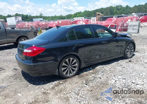 2012 Hyundai Genesis 5.0 R-Spec z USA, uszkodzony, nr VIN KMHGC4DH1CU167361